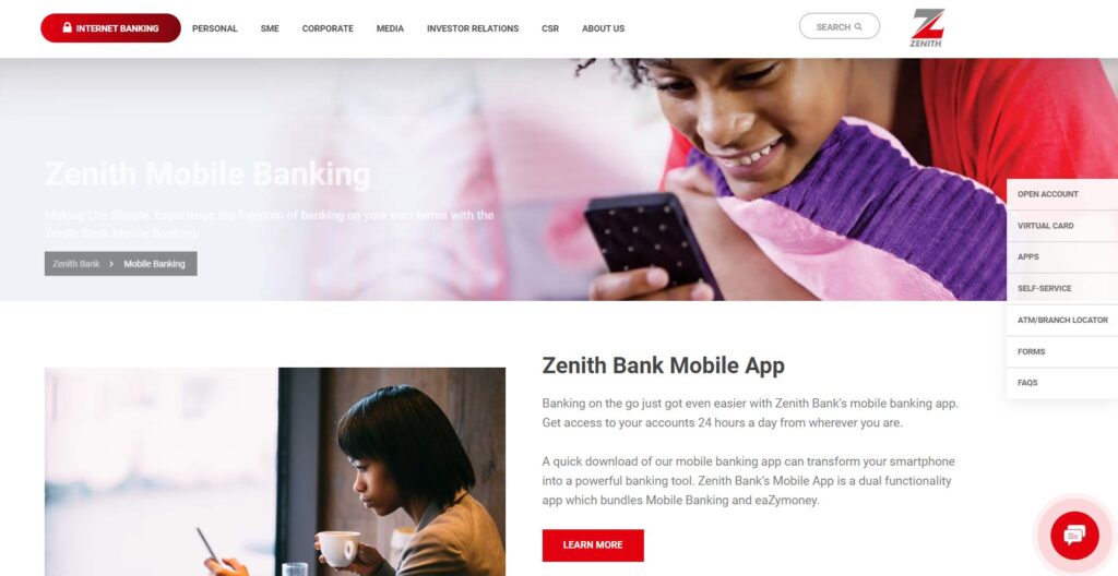 Zenith Bank Loan Code